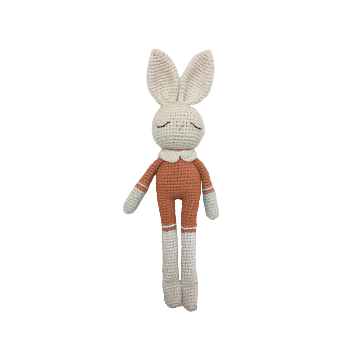 Doudou Lapin Terracotta Patti Oslo - OFCK.fr