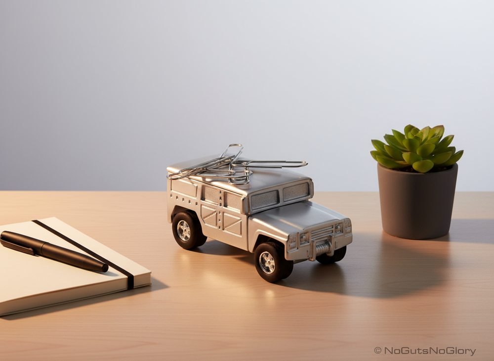 Porte-trombones Magnétique 4x4 Hummer