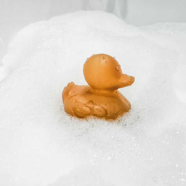 Canard Alfie – Jouet de bain en caoutchouc naturel – HEVEA