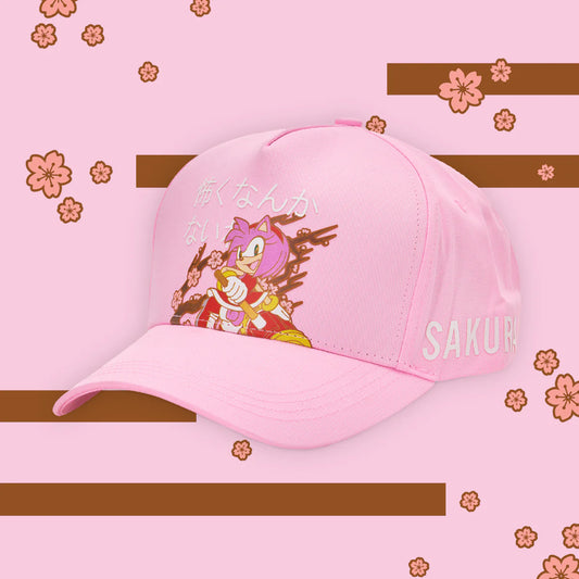 Sonic the Hedgehog Cap - Amy Rose "Sakura"