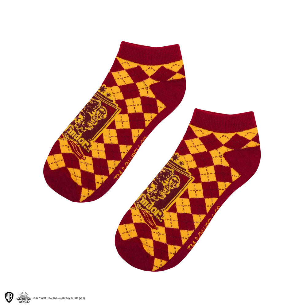 Lot de 3 paires de socquettes Harry Potter - Gryffondor