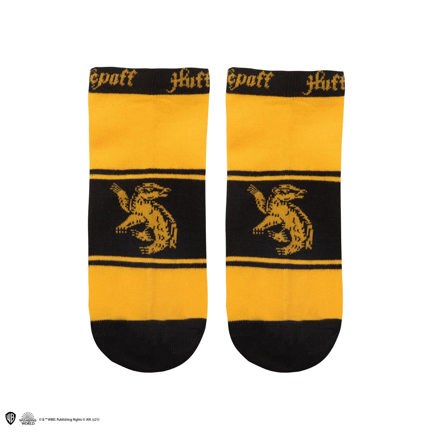 Set of 3 Pairs of Hufflepuff Ankle Socks