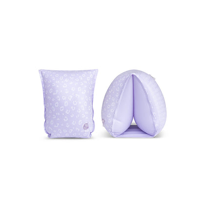 Arm Bands - Lilac - Leopard