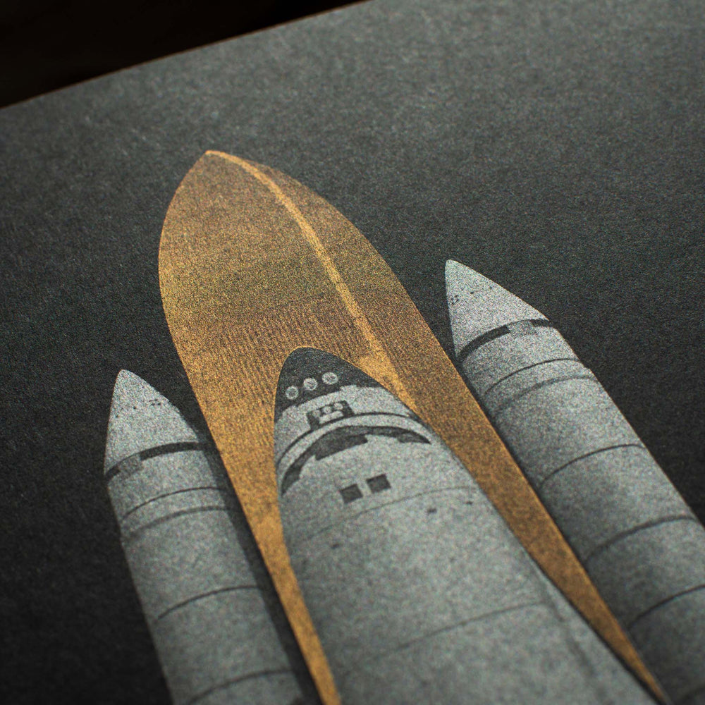Kunstdruck Space Shuttle