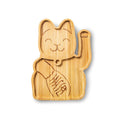 Assiette Bambou Chat Chanceux