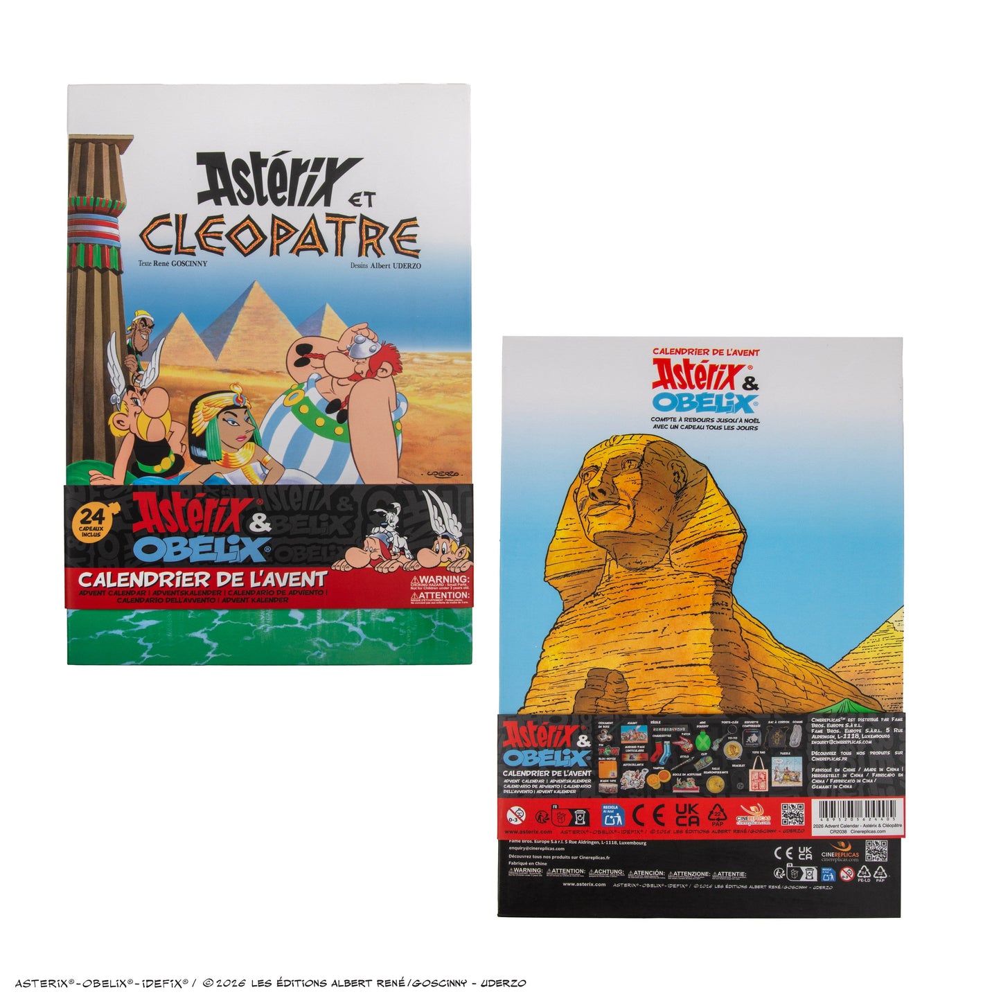 Asterix & Cleopatra Advent Calendar 2026