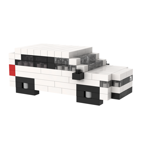 BRIXIES Postcard Car