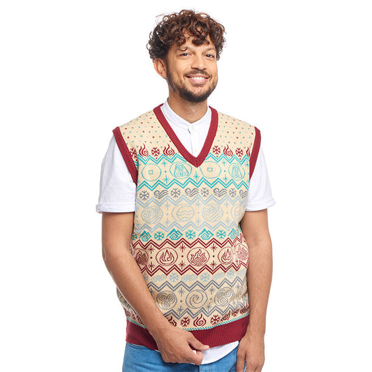 Avatar: The Last Airbender Knitted Christmas Tank Top