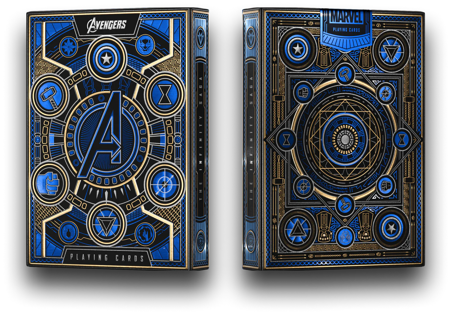 avengers blue edition playing cards theory11