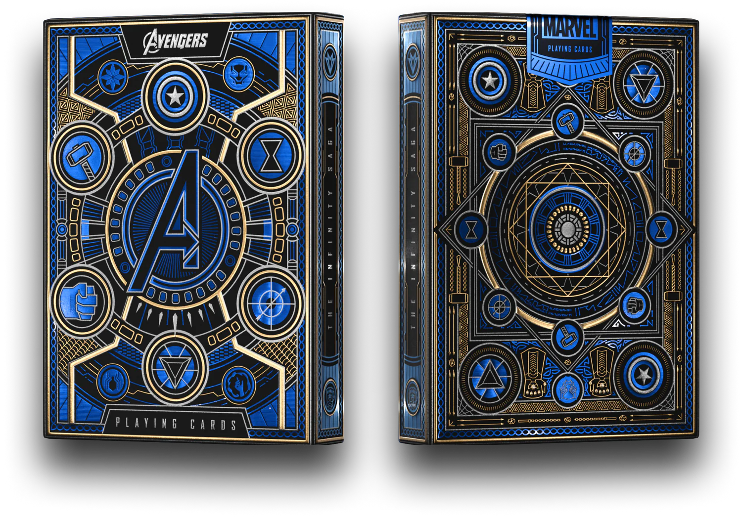 avengers blue edition playing cards theory11