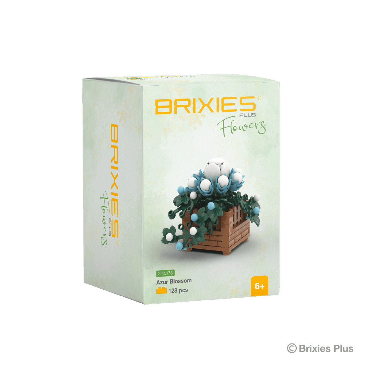 BRIXIES Plus Mini Blume "Azur Blossom"