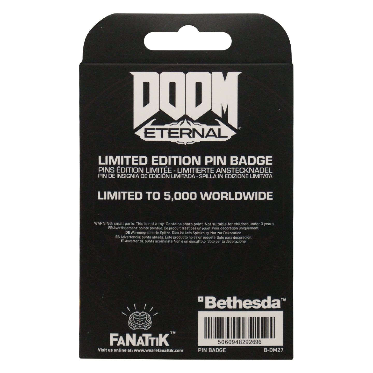 Pin's DOOM Eternal (Édition Limitée)