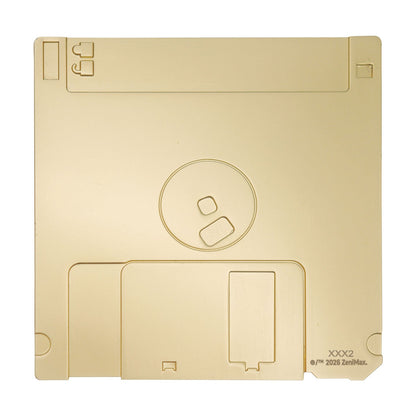 Réplique collector DOOM - Floppy Disk Imitation Gold