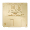 Réplique collector DOOM - Floppy Disk Imitation Gold