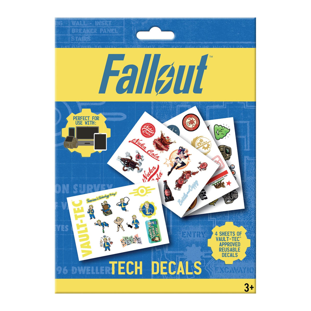 Fallout tech stickers