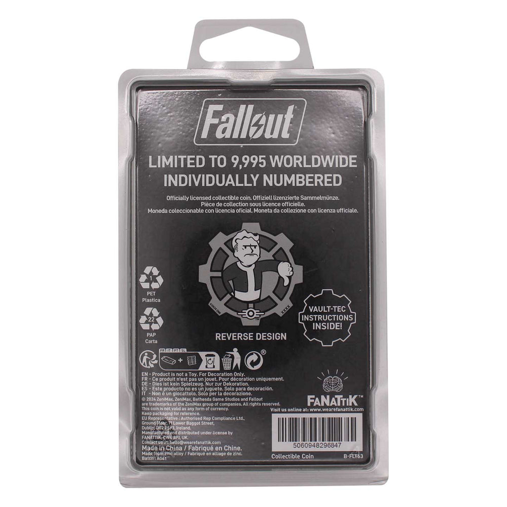 Pièce collector Fallout - Black & White Decision