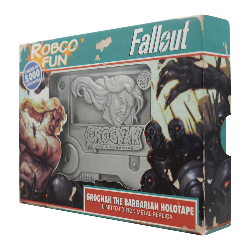 Réplique collector Fallout - Grognak the Barbarian Holotape