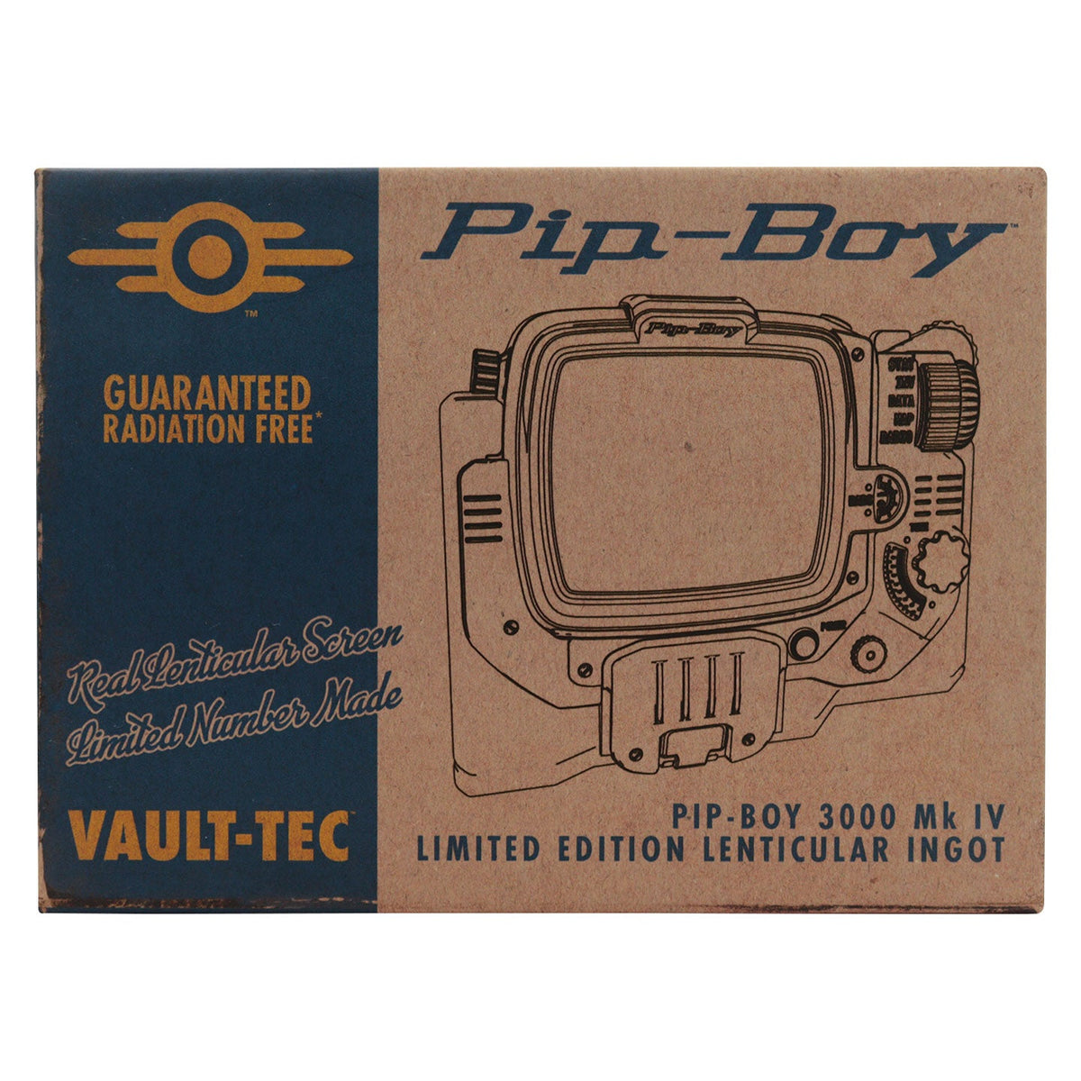 Fallout Collector's Item - Pip-Boy Lenticular Ingot - Health Variant