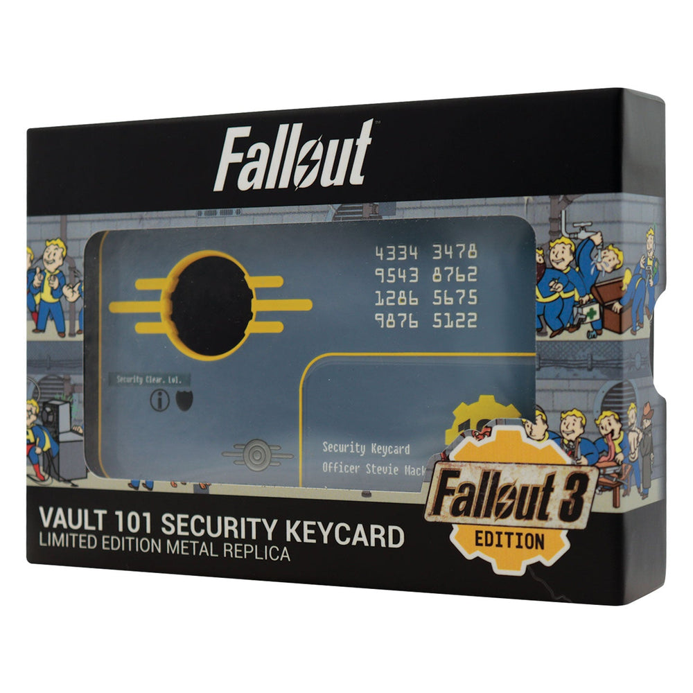 Réplique carte d’accès Fallout - 3 Vault 101 Security