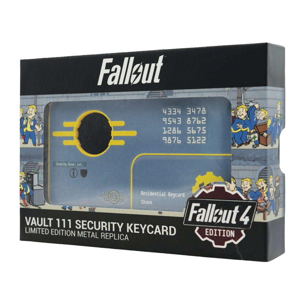 Réplique carte d’accès Fallout - 4 - Vault 111 Security