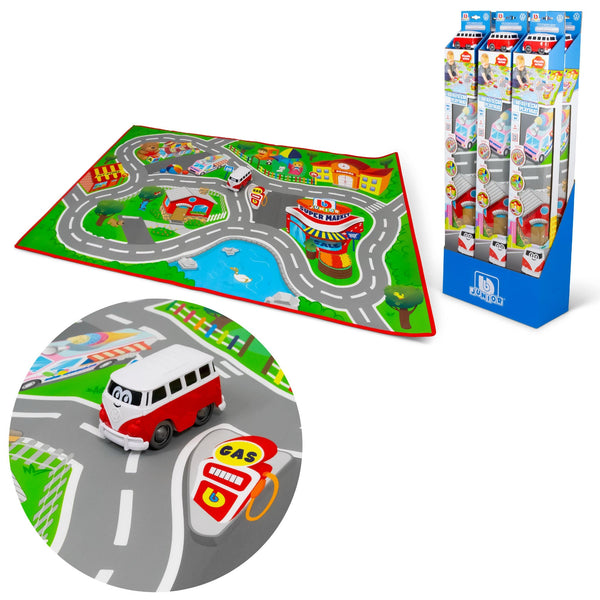 Tapis de jeu BB JUNIOR VOLKSWAGEN SAMBA VAN JUNIOR CITY (boîte)