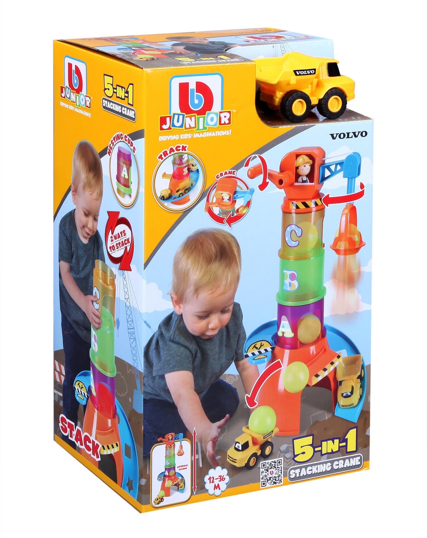 GRUE EMPILABLE VOLVO BB JUNIOR