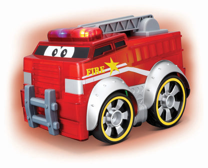FIRE TRUCK BB JUNIOR PUSH & GLOW