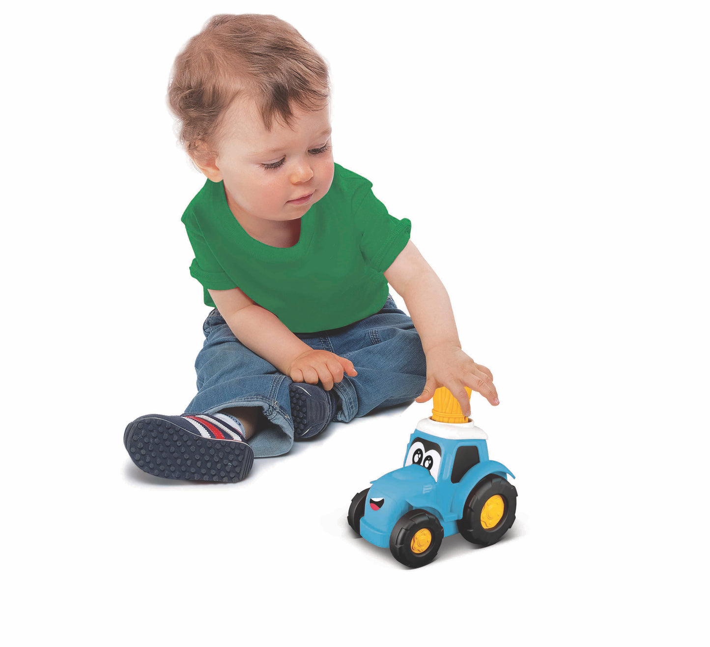 TRACTEUR AGRICOLE BB JUNIOR PRESS &amp; GO