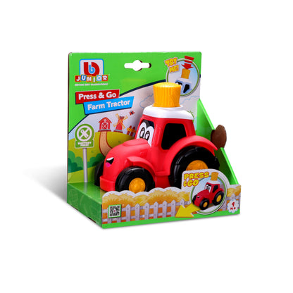 TRACTEUR AGRICOLE BB JUNIOR PRESS &amp; GO