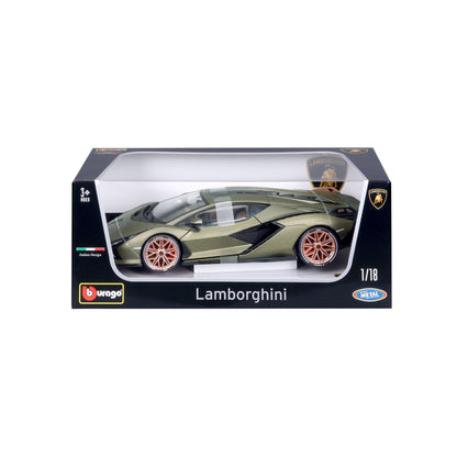 1:18 LAMBORGHINI SIAN VERT MÉTALLIQUE