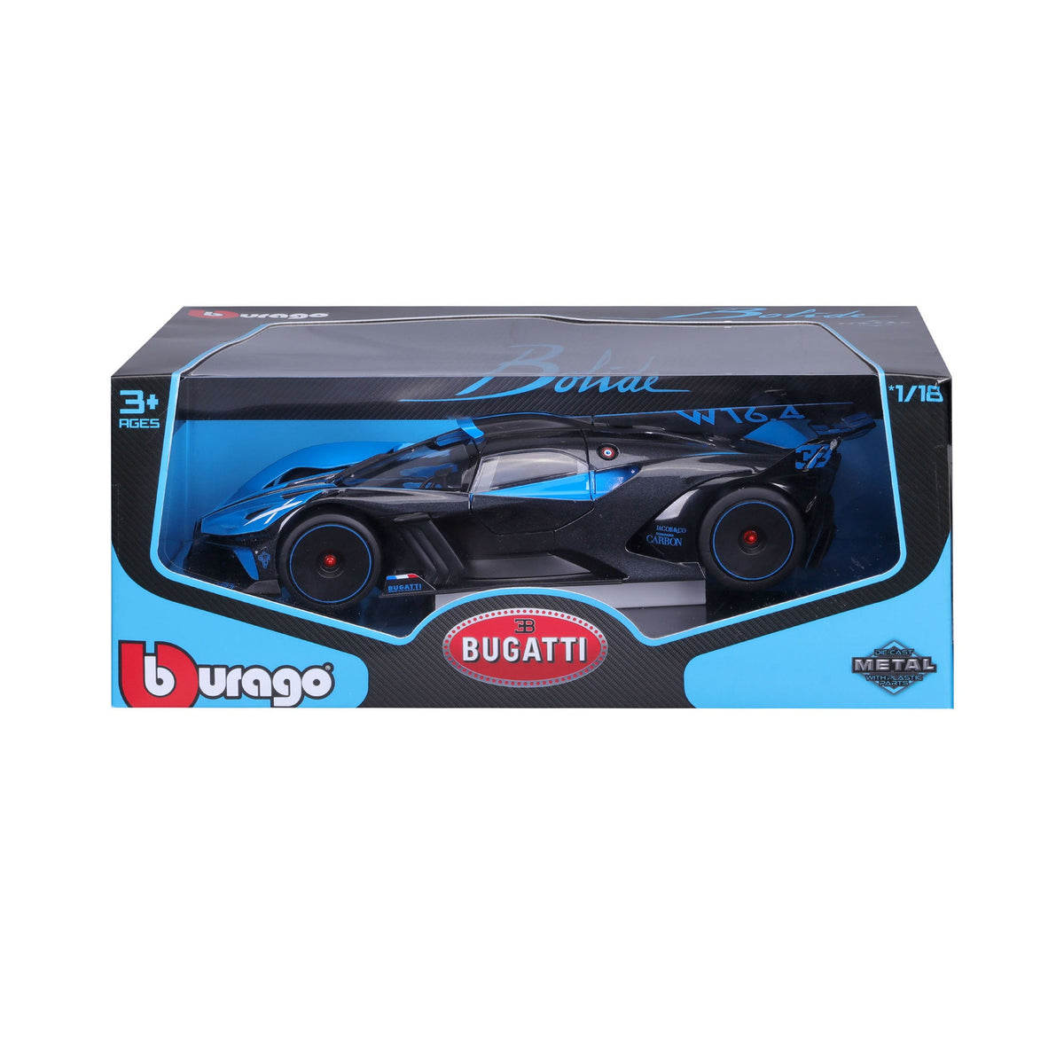 1:18 BUGATTI BOLIDE BLUE