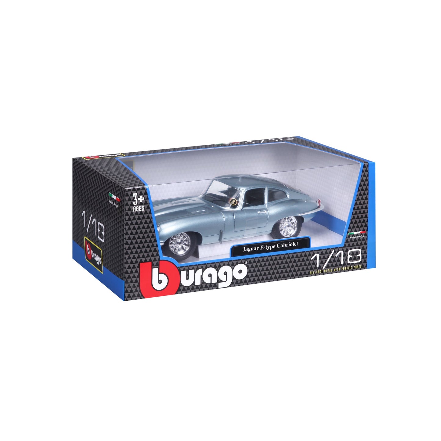 1:18 JAGUAR E-TYPE COUPE (1961)