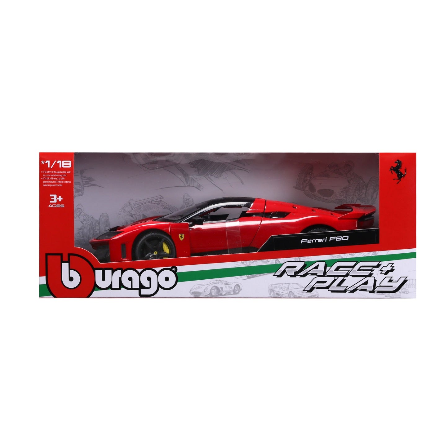 1:18 FERRARI RACE &amp; PLAY F80