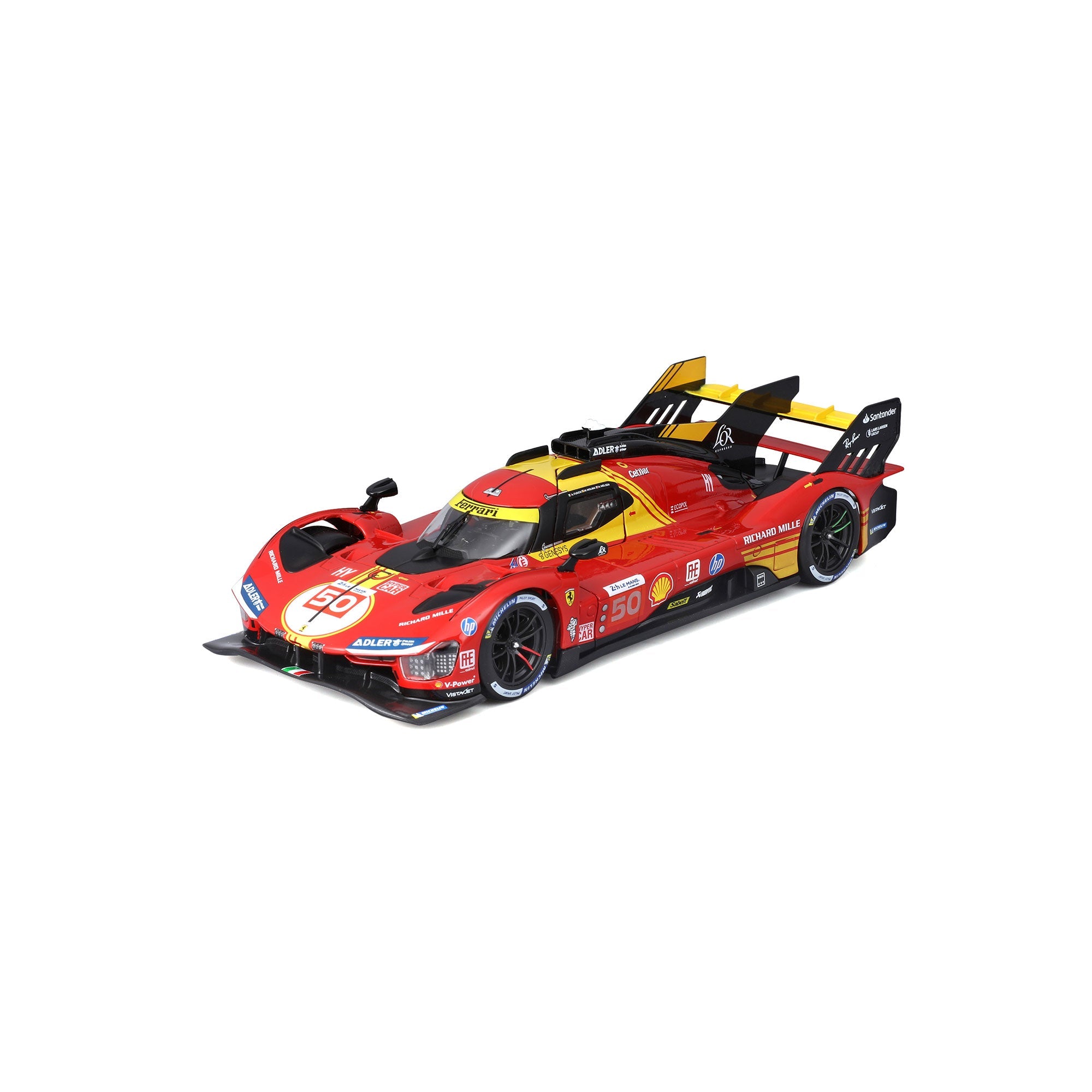 1:18 FERRARI RACING 499P LE MANS HYPERCAR 2024 AF CORSE #50 DELUXE HARD CASE
