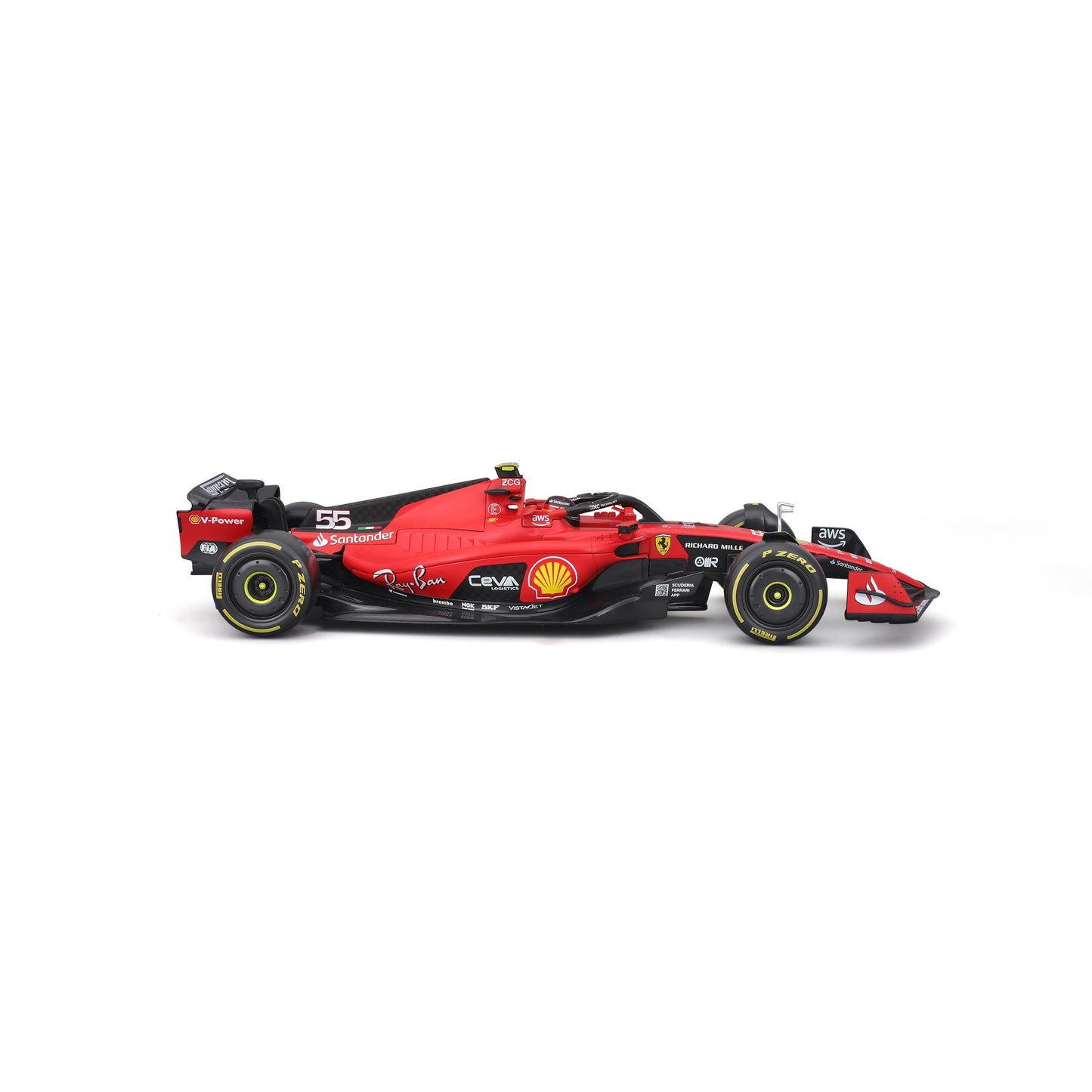 1:18 F1 2023 FERRARI SF-23 SAINZ AVEC CASQUE