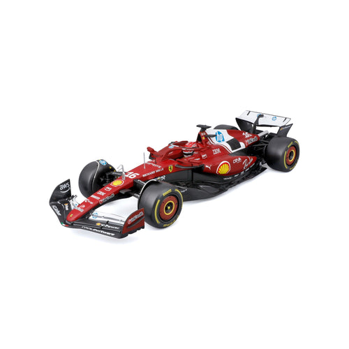 1:18 F1 FERRARI SF-25 2025 LECLERC WITH HELMET