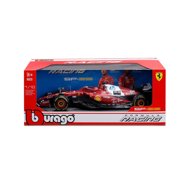 1:18 F1 FERRARI SF-25 2025 LECLERC WITH HELMET
