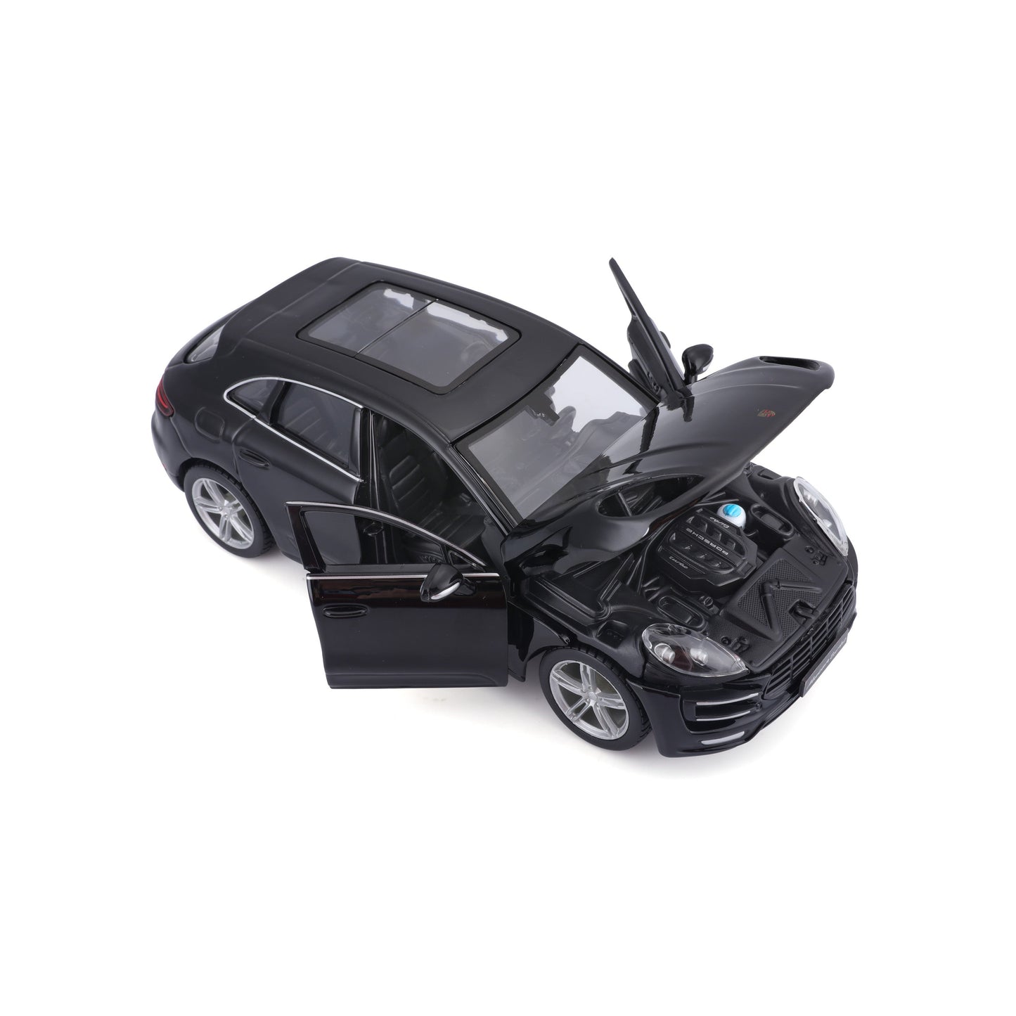 1:24 BLACK PORSCHE MACAN