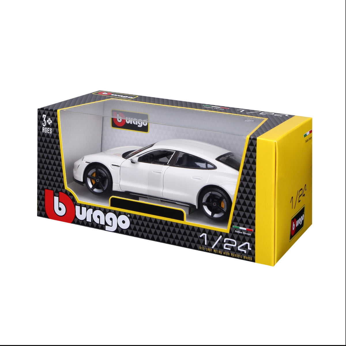 1:24 WHITE PORSCHE TAYCAN