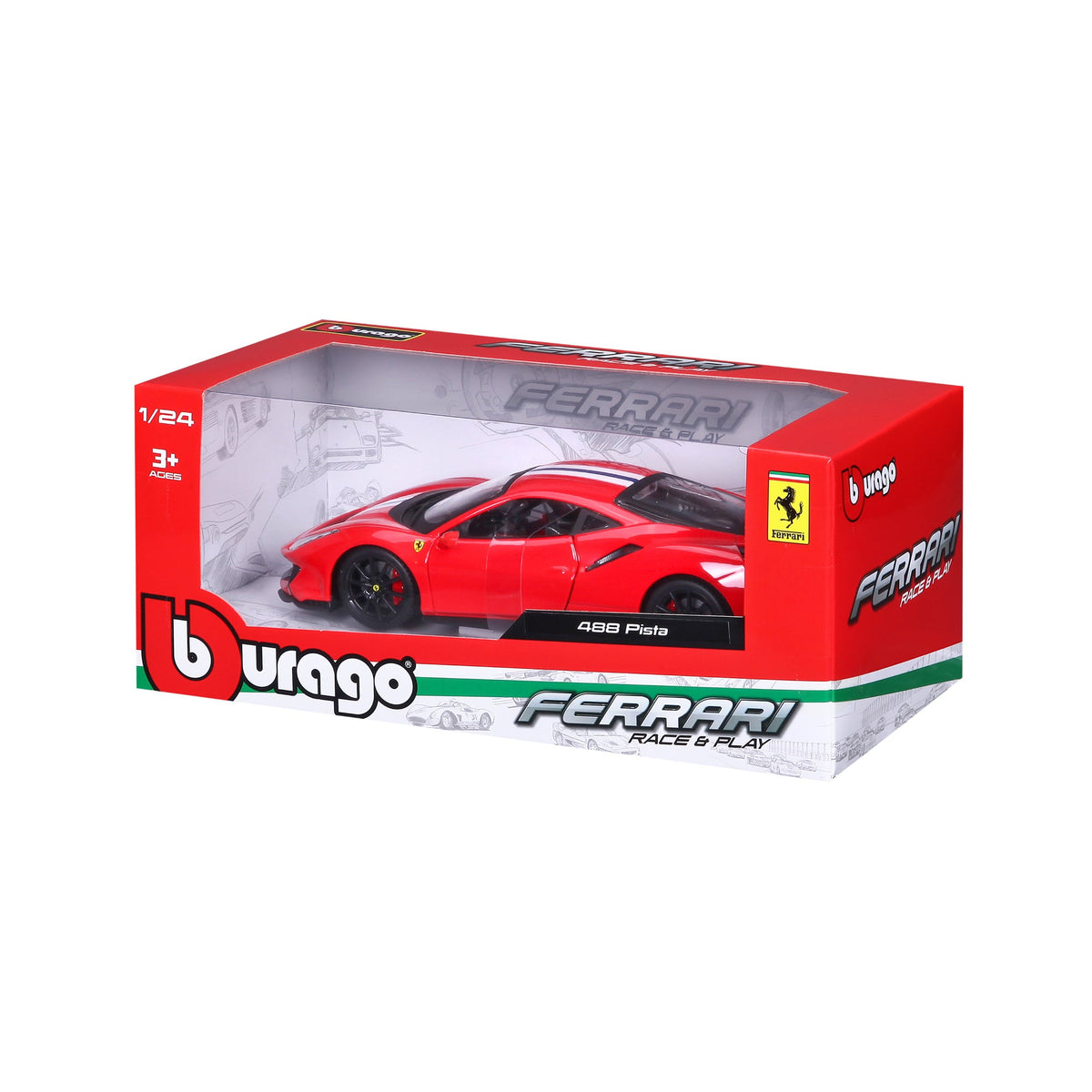 1:24 FERRARI RACE & PLAY 488 PISTA