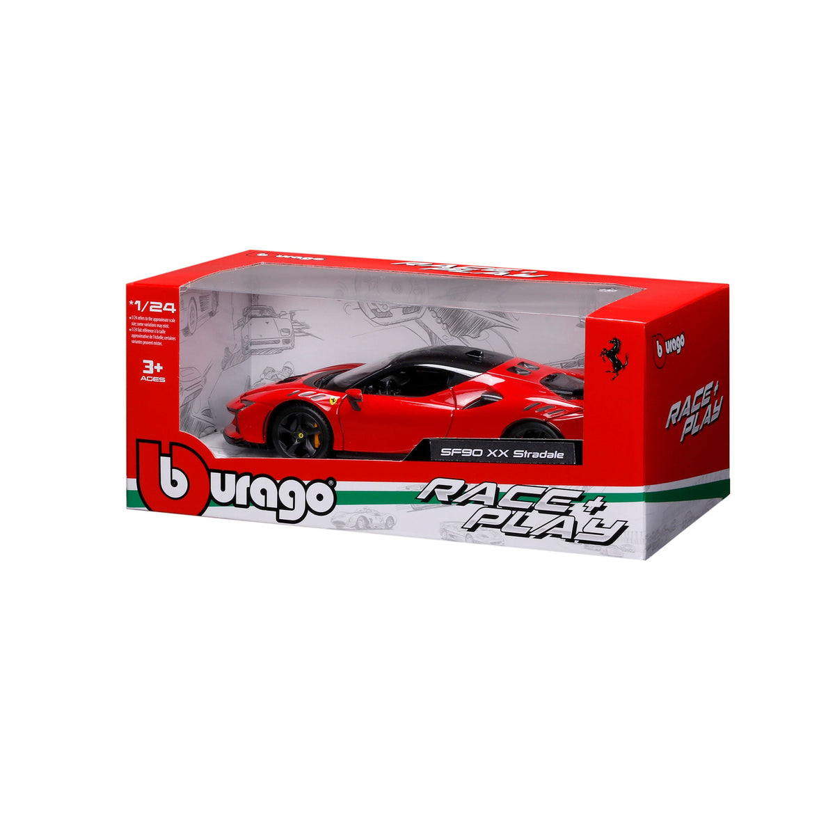 1:24 FERRARI RACE & PLAY (WITHOUT STAND) - SF90 STRADALE