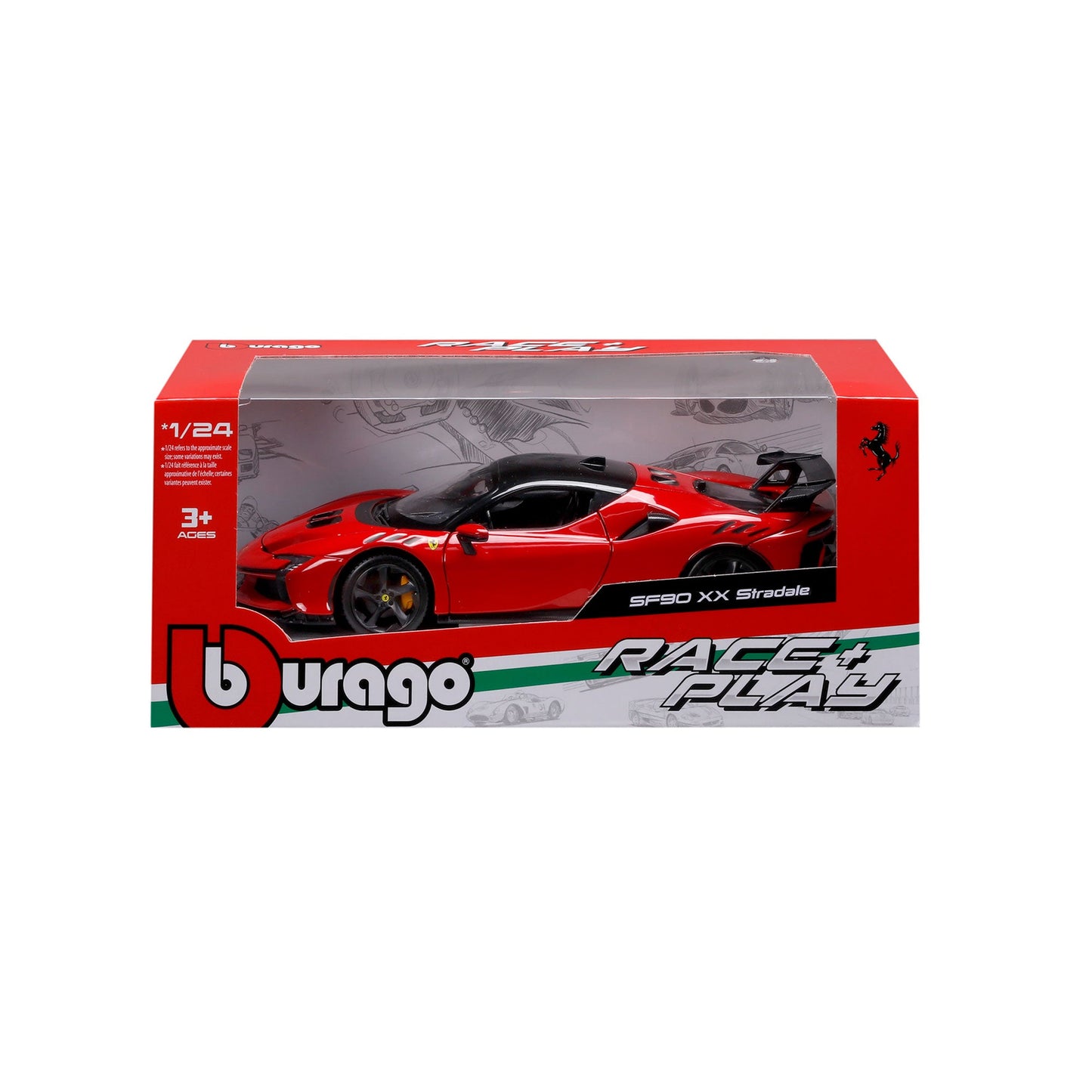 1:24 FERRARI RACE & PLAY (WITHOUT STAND) - SF90 STRADALE