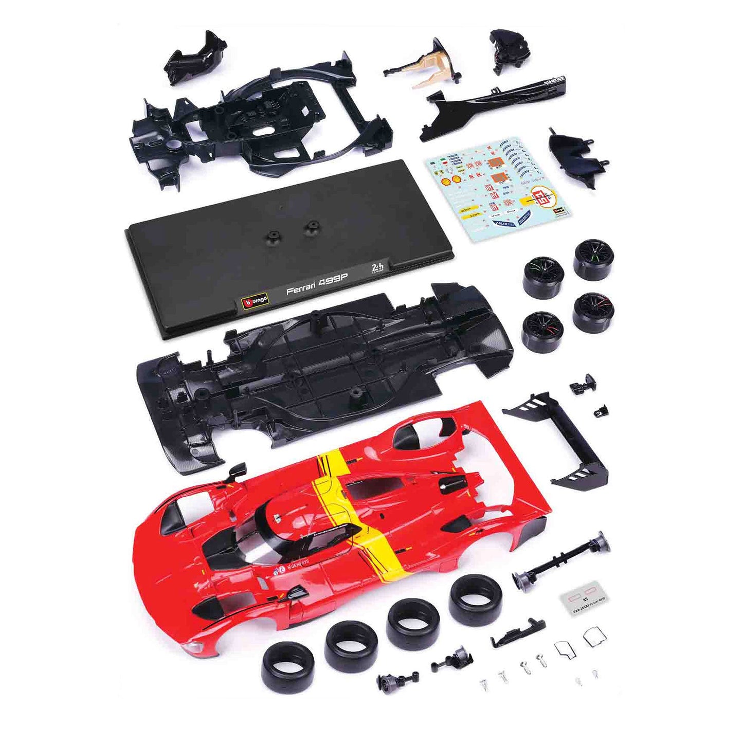 FERRARI 499P LE MANS HYPERCAR (#51) 1:24 RACE KIT