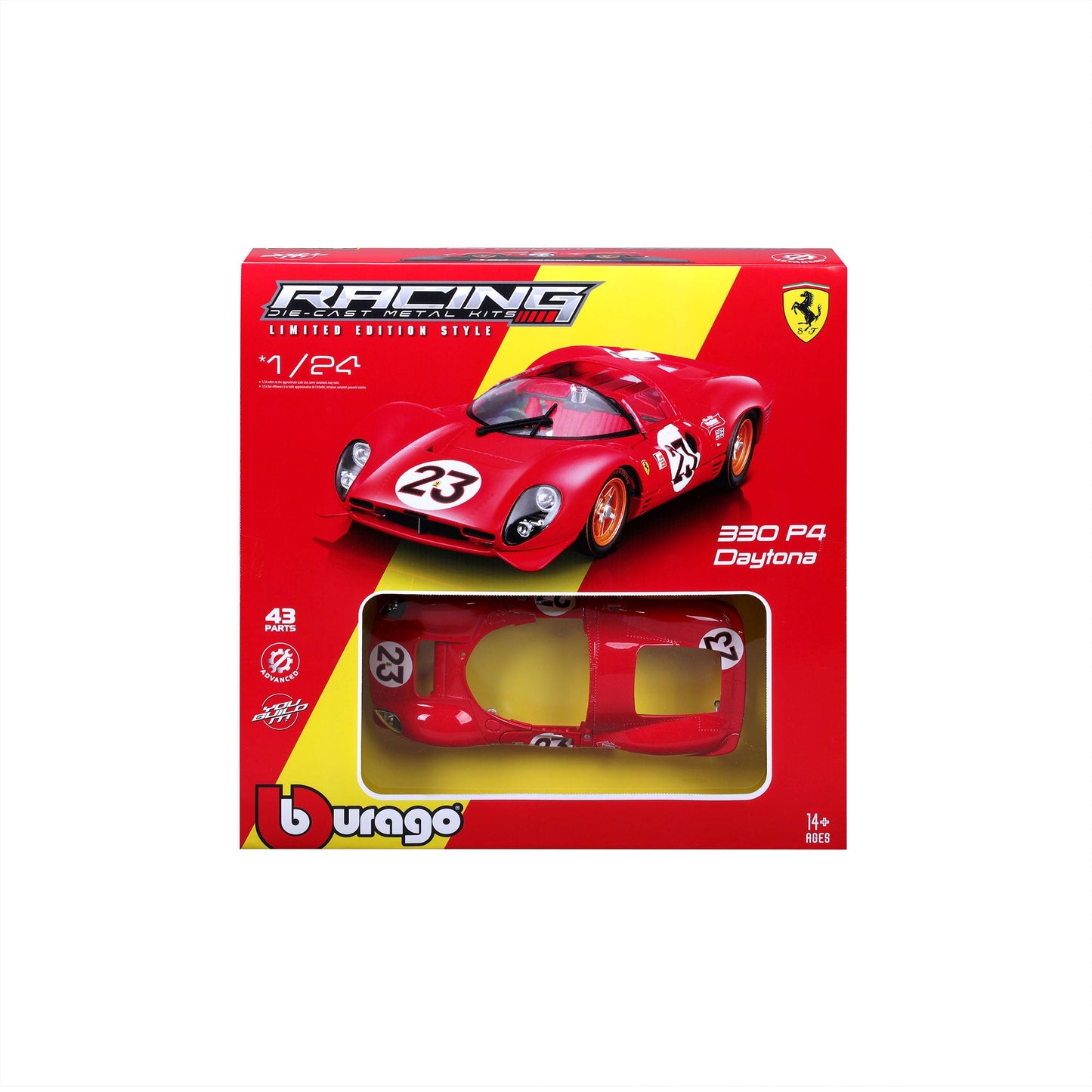 FERRARI DAYTONA 330 P4 1967 RACING KIT 1:24