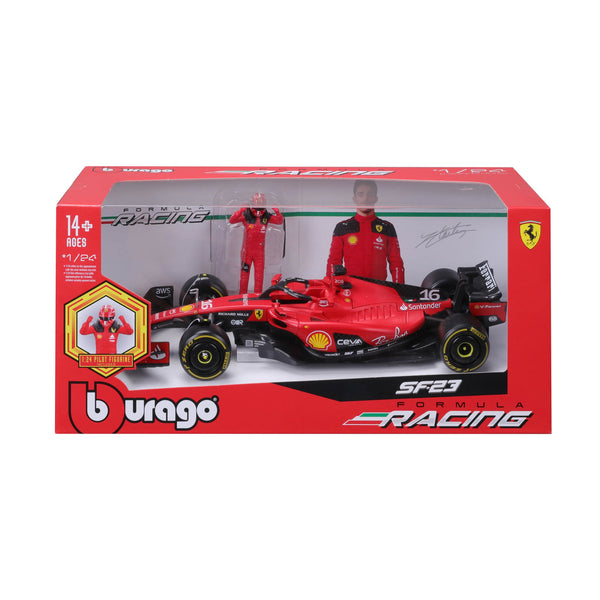 Ferrari SF-23 F1 2023 1:24 Figure with Leclerc Driver