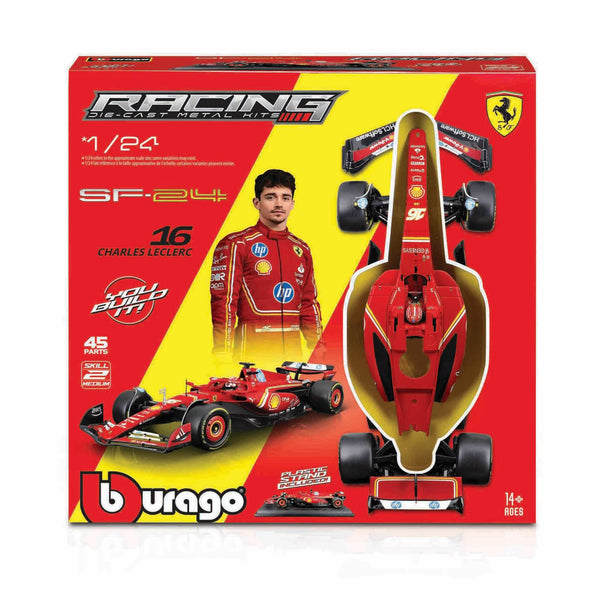 1:24 F1 FERRARI SF-24 2024 MODEL CAR LECLERC