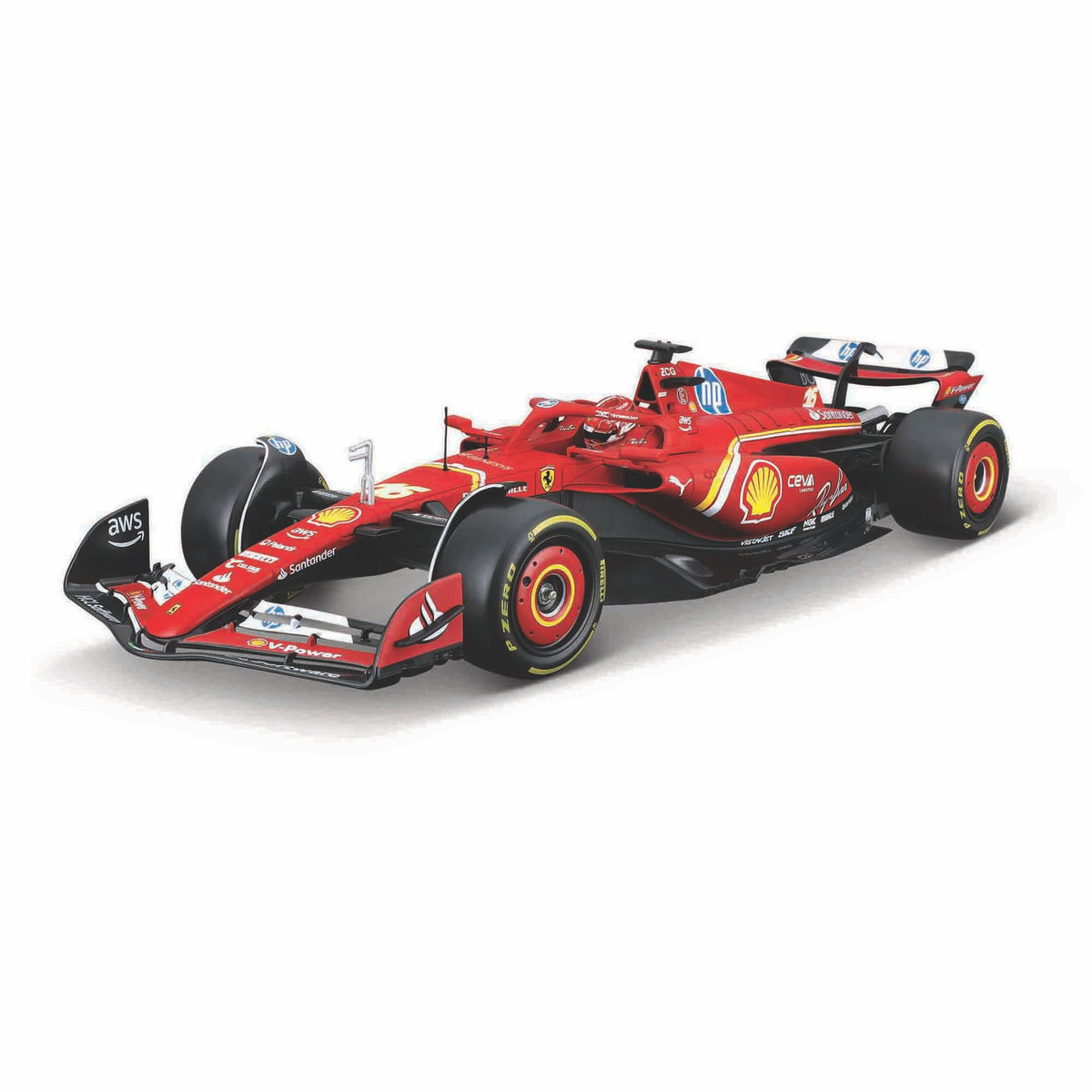 1:24 F1 FERRARI SF-24 2024 MAQUETTE LECLERC