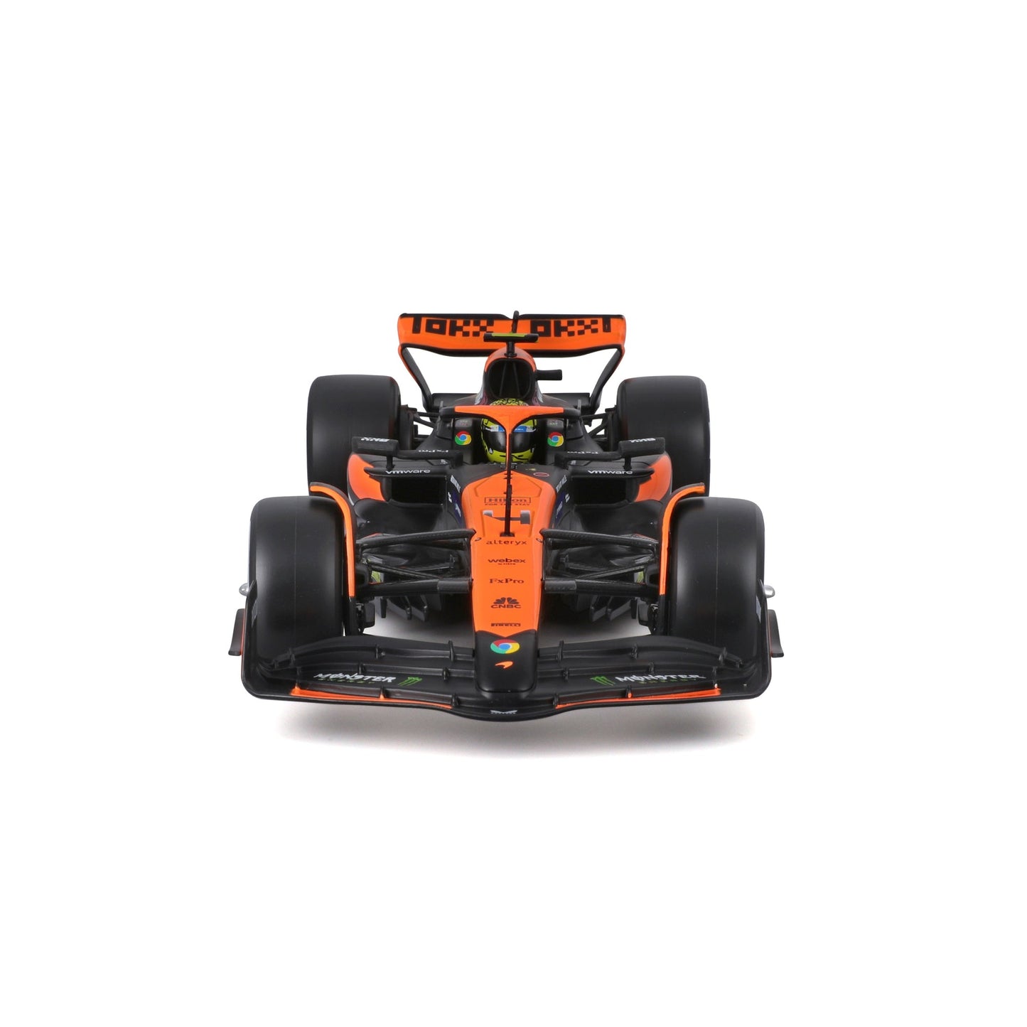 1:24 F1 MCLAREN MCL38 2024 WITH NORRIS HELMET