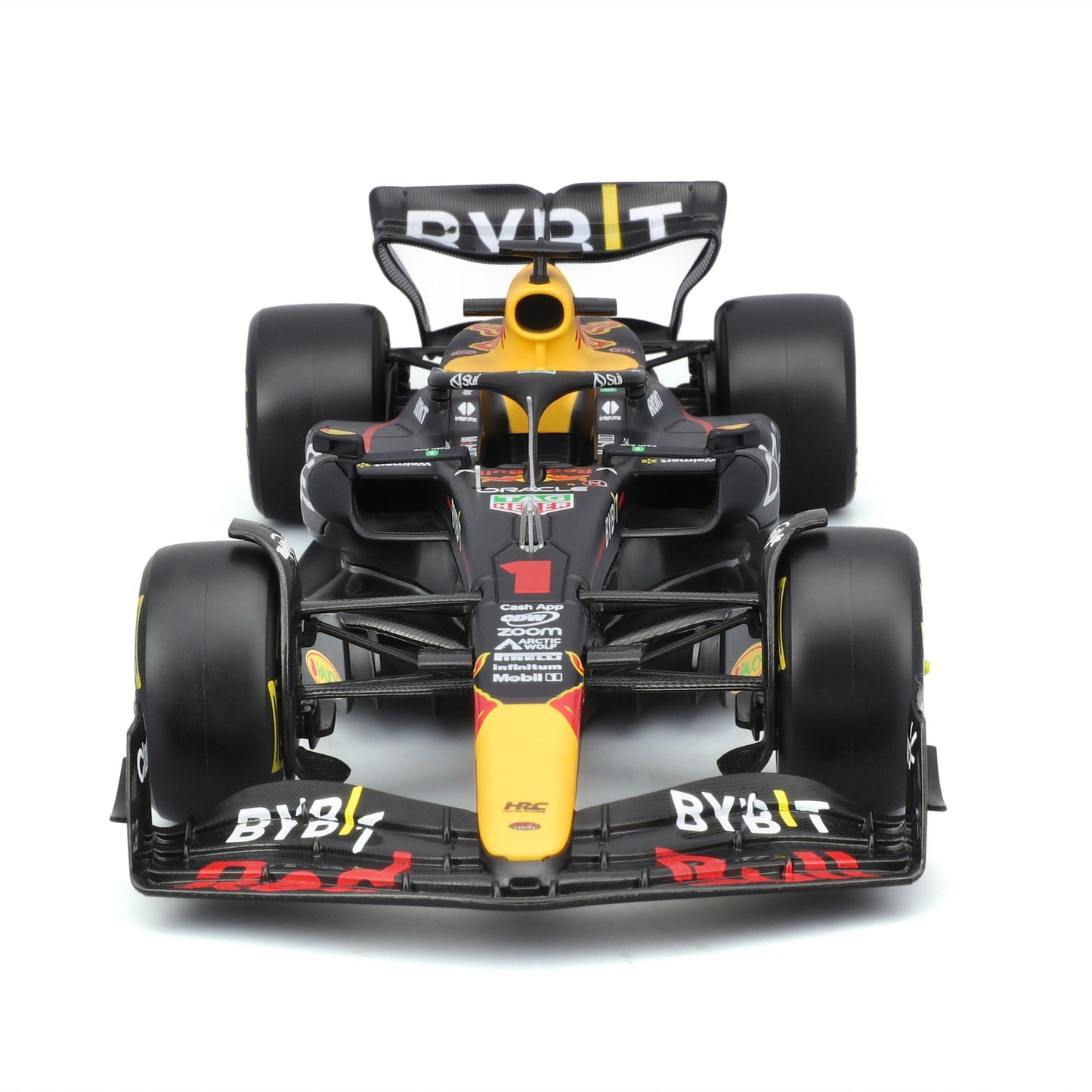 1:24 F1 RED BULL RACING RB19 2023 AVEC FIGURINE DU PILOTE VERSTAPPEN