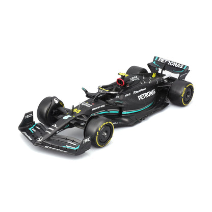1:24 F1 MB W14 2023 WITH DRIVER FIGURE HAMILTON